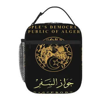 Алжирският Република Корици За Паспорти Обяд-Мъкна Обяд-Бокс Обяд-Бокс Детски Обяд-Бокс За Жени