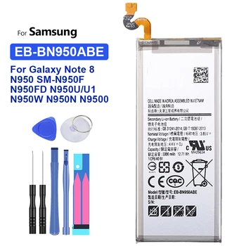 Батерия EB-BN950ABE 3300 mah за Samsung Galaxy Note 8 Note8 N950 SM-N950F N950FD N950U/U1 N950W N950N N9500 Bateria