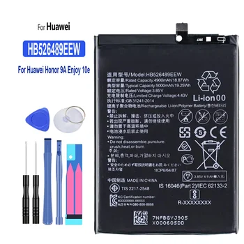 Батерия HB526489EEW 5000 ма за Huawei Honor 9A Changwan 9A Enjoy 10e Високо Качество Batterij