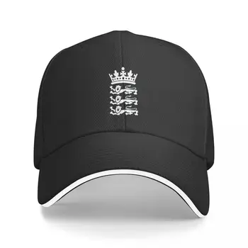 Бейзболна шапка с логото на националния отбор на Англия по крикет, плажна чанта, черна шапка за мъже и жени