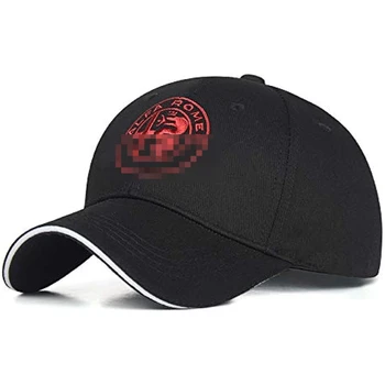 Бейзболни шапки с регулируема бродерия на лого на автомобила за мъже и жени, пътна шапка, състезателни шапки (подходящи за алф Black)