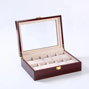 Висококачествена кожена кутия за часовници