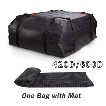 Водоустойчив транспортна чанта 420/600D, багажник на автомобил, Универсална багажная чанта за пътуване, кутия за съхранение на багаж в къмпинг