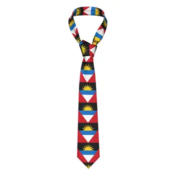 Вратовръзка с Флага на Антигуа и Барбуда За Мъже и Жени, Вратовръзка, Аксесоари за дрехи