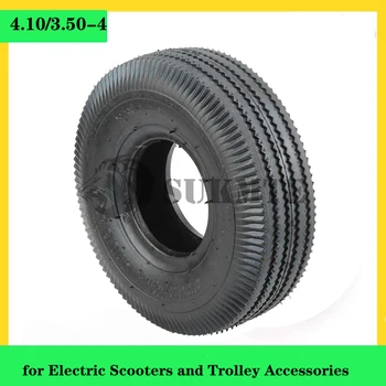 Въздушно дължината на гума за електрически скутер 4.10/3.50-4 Външна гума 410/350-4 за електрически скутери, аксесоари за колички