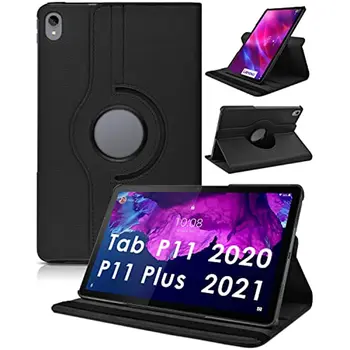 Въртящи калъф-награда за Lenovo Tab P11 Plus 5G Smart Case TB-J606F/L J616F/X J607Z с панти капак за Xiaoxin Pad Plus 2021 11