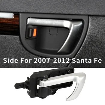 Вътрешна Дръжка на предната или задната лява врата От страната на шофьора въз основа на 2007-2012 на Hyundai Santa Fe С Черна дръжка 82610-2B010