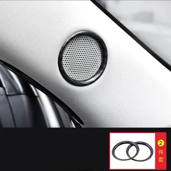Вътрешно почистване на прозореца на предната врата, Вътрешна триъгълна колона, стикер на аудио високоговорител, накладки за Mazda CX-5 2017 2018 2019 2020 2021 2022