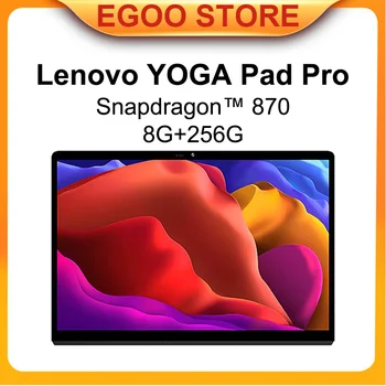 Глобалната Вградена памет Lenovo Yoga Pad Pro Tablet PC Snapdragon 870 Восьмиядерный 8 GB RAM 256 GB ROM 13-инчов Екран 2K Стандарт Android11 10200 ма