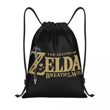 Гореща Игра Zeldas Legend Раница на съвсем малък, спортна чанта за мъже и жени, чанта за пазаруване