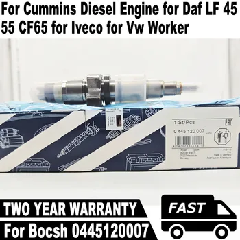 Горивната един пулверизатор Common Rail Дизел 0445120007 за Дизелови двигателя Cummins за Daf LF 45 55 CF65 за Iveco за Vw Worker за Bosch