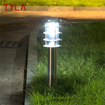 Градинска слънчева лампа за тревата TYLA, модерен led водоустойчива градински лампа за вътрешно верандата на Вила
