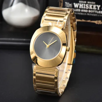 Дамски кварцов часовник с метална каишка модни дамски часовници е от неръждаема стомана немеханический подарък за влюбени Qixi
