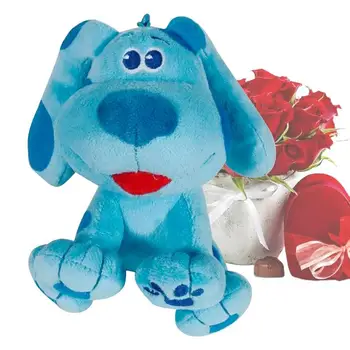 Детска Синята куче, плюшен играчка, кукла-животно, Мека възглавница, Мека Удобна Сладък и забавен кукла е идеален подарък за Коледа