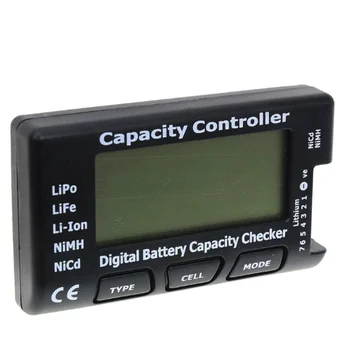 Дигитален Тестер за напрежение на батерията Li-ion Nicd NiMH Тестер за напрежение на батерията