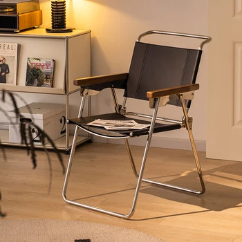 Дизайнерски офис стол за дневна в скандинавски стил, удобен стол за спални, черно тоалетка, вечерни хотелски шезлонги, мебели за зала WJ40XP