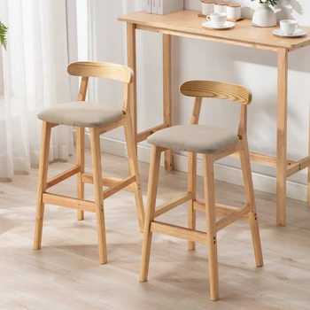 Дървени трапезни Столове за дневна, Дизайн на Мобилен Декоративен Компютърен Кът, стол, Акцент На Индивидуални мебели Sillas De Comedor GG