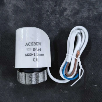 Електрически Термопривод 230v IP54 M30-1,5 mm Клапан за подгряване на пода Dropship
