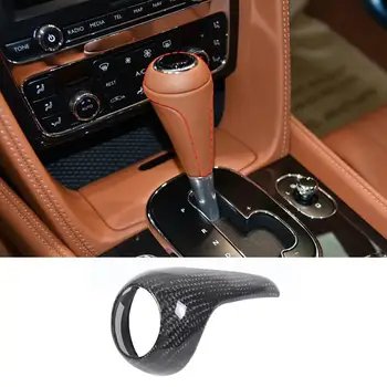 За 2013-2017 Bentley Continental Flying Spur, стикер на главоболие панел от настоящия въглеродни влакна, аксесоари за защита на вътрешността на колата