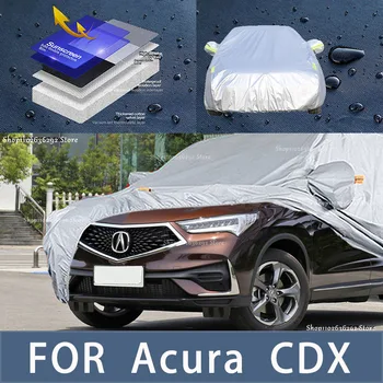 За Acura CDX Външна защита, пълни с автомобил сеат, снежната покривка, козирка, Водоустойчива прахозащитен външни автомобилни аксесоари