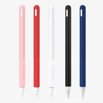 За Apple Pencil 2 Калъф Мек Силикон на Притежателя, джоб за стилус Съвместим за Ipad Touch pen Защитен калъф 2021