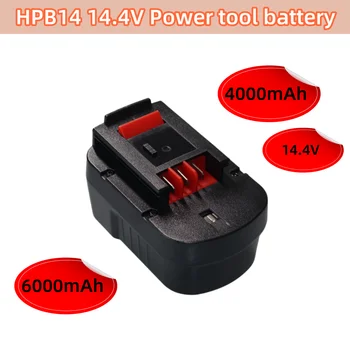 За Black And Decker HPB14 14,4 v 4000 ма/6000 mah Ni-Mh Сменяеми Батерии FSB14 FS140BX 499936-34