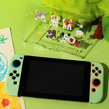 За Nintendo Switch Case NS/OLED Аксесоари, Кавайные силиконови защитни капаци с мека обвивка, калъф за аксесоари Switch, конзолни игри