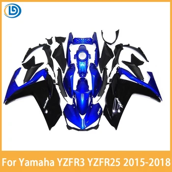 За Yamaha YZFR3 YZFR25 YZF R3 R25 2015 2016 2017 2018 Мотоциклет ABS Комплект Обтекателей Пълна Защита на рама на Автомобила Капак на Каросерията