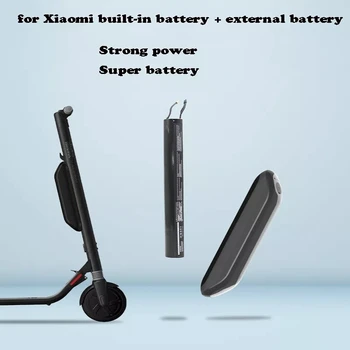 За xiaomi Ninebot Segway ES1 ES2 ES4 E22, външна батерия за разширяване, вградена литиева батерия, мощност и за скейтборд