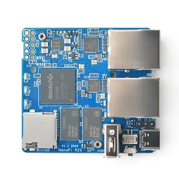 За Мини-рутер NanoPi R2S Одноплатный Rockchip RK3328 Quad-core Cortex-а a53 Gigabit Ethernet Портове Такса Развитие