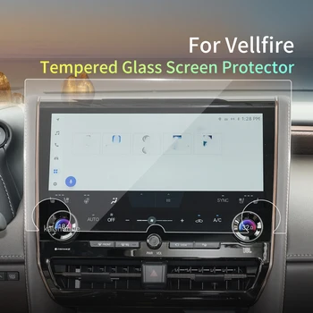 Защитно фолио за екрана на автомобила Carplay за TOYOTA Vellfire Display 2024, Защитен слой от закалено стъкло, Навигационна Автоаксесоари