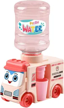 Играчка-диспенсер за вода, мини диспенсер за вода в карикатура автобус, детски играчки | Детски мини диспенсер за вода, подходящ за детски рожден ден