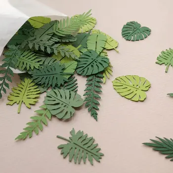 Изкуствени Тропически Палмови листа, Гавайское Сафари Luau, за Украса на парти в Джунглата, Лятна Сватба, Рожден Ден, Интериор на дома на масата, Фалшив Растение