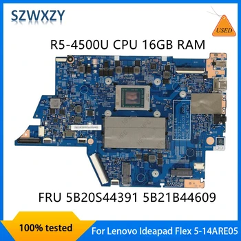 Използва се За дънната платка на лаптоп Lenovo Ideapad Flex 5-14ARE05 с процесор R5-4500U 16 GB оперативна памет LC55-14A 19793-1 FRU 5B20S44391 5B21B44609