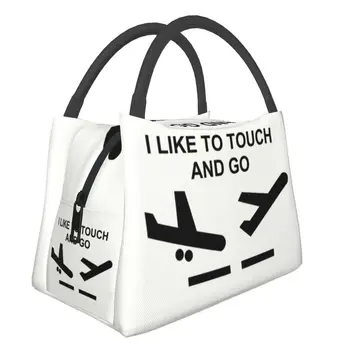 Изработена по поръчка на чанта за обяд в стил на самолета, мъжки дамски топло чанта-хладилник, изолирани обяд кутии за пикник, къмпинг, работа, пътуване