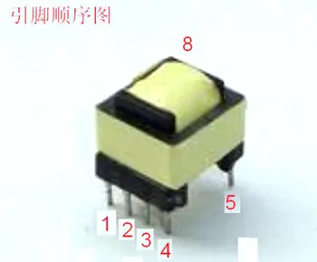 Импулсно захранване EE10-A1 високочестотен трансформатор 220 до 5-12 В Максимална мощност 3 W