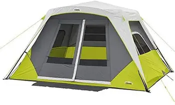 Индивидуална палатка незабавни действия с навес на Зелени/Сиви палатки за мероприятия, Бебешко кошче (безплатно), палаточные колове, аксесоари за къмпинг, походный душ, Carpas gran