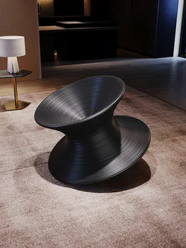 Италианско минималистичное стол за почивка, за творчески влияние чаша, дизайнерски мебели за хола, улично въртящо се кресло за отдих