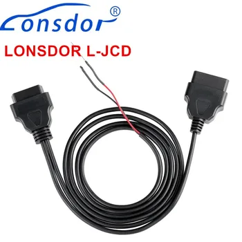 Кабел LONSDOR L-JCD Пластир кабел L-JCD Подходящ за ключова программатора K518ISE Поддръжка на Maserati за програмиране на ключове Dodge