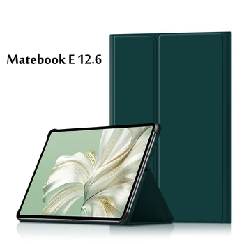 Калъф Huawei MateBook E 2023 DRR-W76 Защитен Калъф-поставка от Изкуствена Кожа За 2022 Matebook e DRC-W58 12,6 