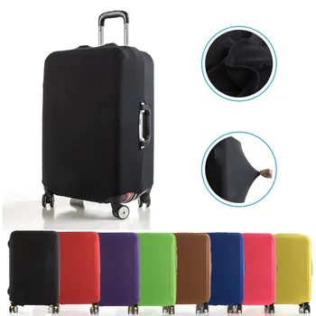 Калъф за багаж От еластична тъкан, защита на куфара, торбичка за прах за багаж, подходящ за 18-32-инчов куфара, органайзер за пътуване