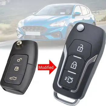 Калъф за дистанционно на ключа на автомобила Калъф за дистанционно ключ Ford Focus, Fiesta, Mondeo, S-Max, C-Max