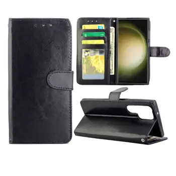 Калъф за мобилен телефон, Луксозен Кожен Калъф-портфейл с държач и отделения за карти Samsung Galaxy S23 5G/S23 +/S23Plus 5G/S23Ultra (5G)