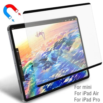 Книжен Защитно фолио за екрана на iPad Air 5 2022 За iPad Pro 11 2021 8th 7th 9th 10th iPad Mini 6 4 5 3 Сменяем Магнитен атракция