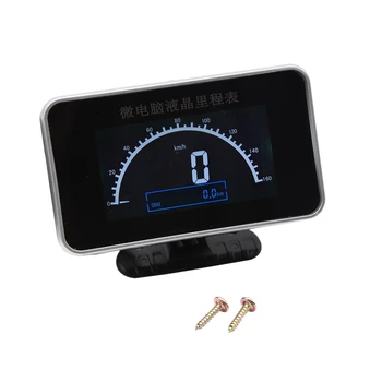 Кола камион 12/24 2 В 1 Функции Цифров скоростомер Измерване на скоростта + Сензор пробег LCD табло + Аларма LCD сензор