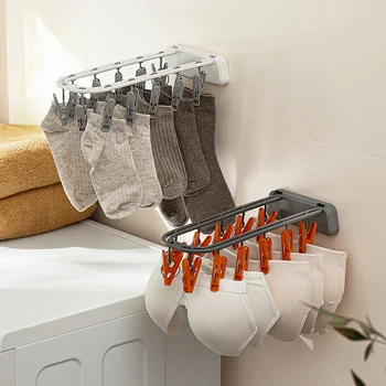 Комплексно оборудване за съхранение на бельо, Простор за домашни чорапи, стойка за сушене, Спестяване на пространство, Държач за баня За Спални