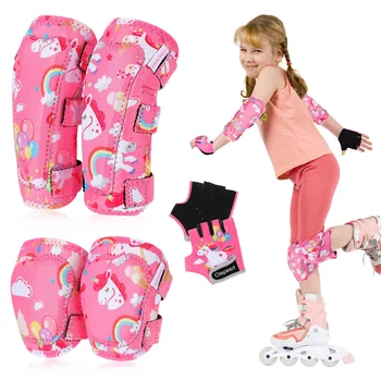 Комплект за защита на децата, детски коленете, лактите подложки, екипировка за езда, предпазни средства, спортен мотор