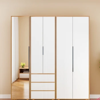 Компонентен шкаф за съхранение на Съвременната проста малък апартамент Икономична спалня Спестяване на пространство Домашен кабинет