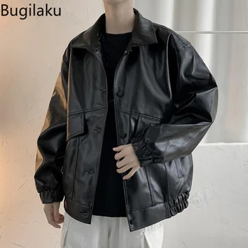 Корейската версия на Bugilaku, модни и красиви яке свободно, намаляване, пролет-есен ново студентско палто