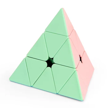Кубичен клас Правоъгълен Триъгълник Пирамида Пъзел Макарун JinZiTa Magic Cubes Детски образователни играчки Кубическая пъзел